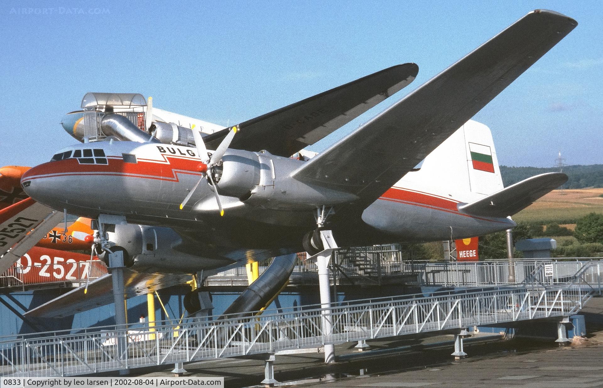 0833, 1956 Ilyushin Il-14P C/N 14600833, Sinsheim Museum 4.8.2002
