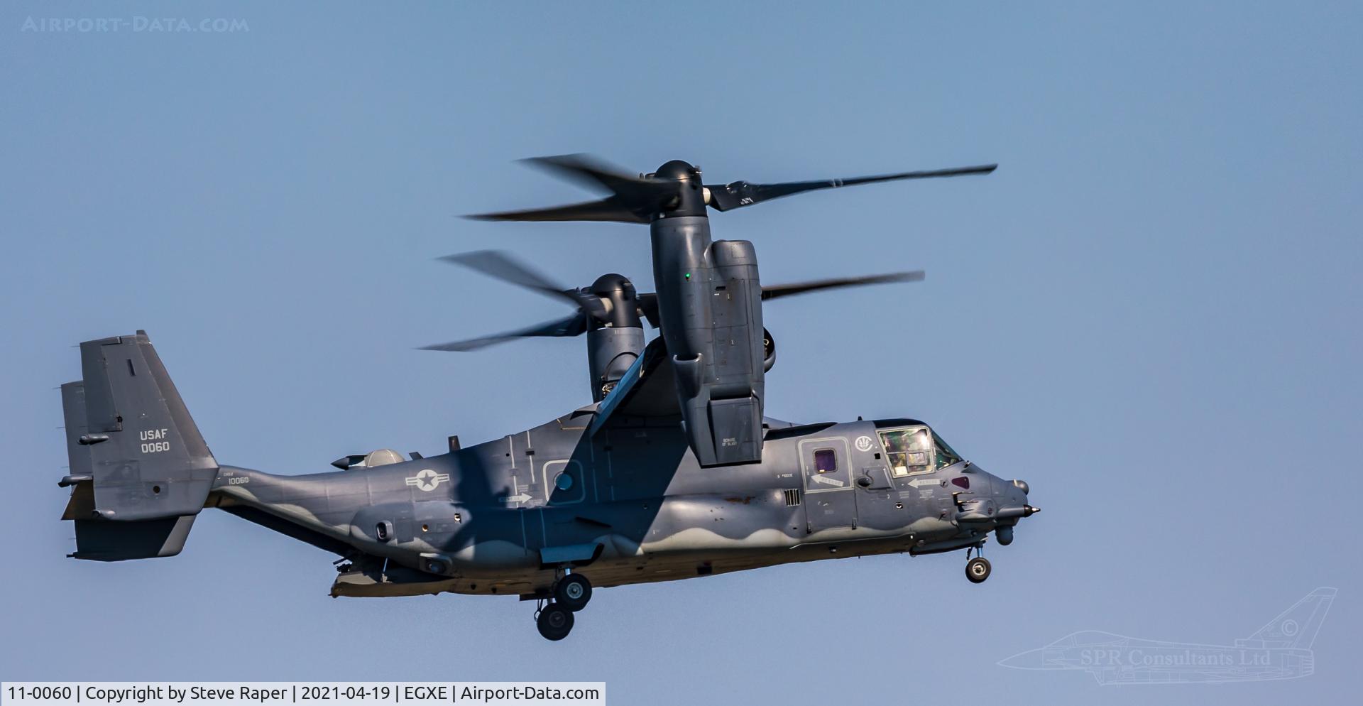 11-0060, Bell-Boeing CV-22B Osprey C/N D1040, Exercise at RAF Leeming