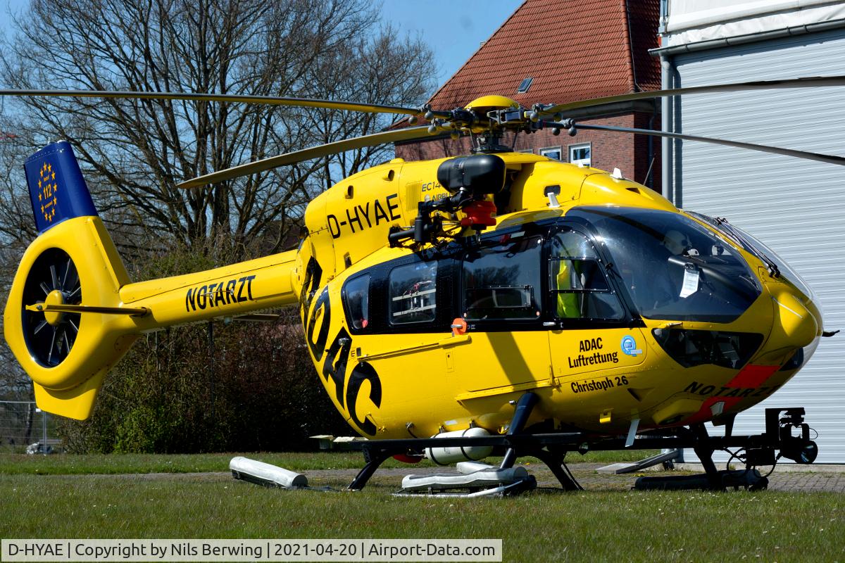 D-HYAE, 2015 Airbus Helicopters H-145 (BK-117D-2) C/N 20035, D-HYAE