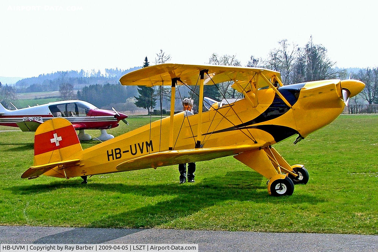 HB-UVM, 1963 CASA 1-131E Jungmann C/N 484, HB-UVM   CASA 1.131E Jungmann [2088] Lommis~HB 05/04/2009