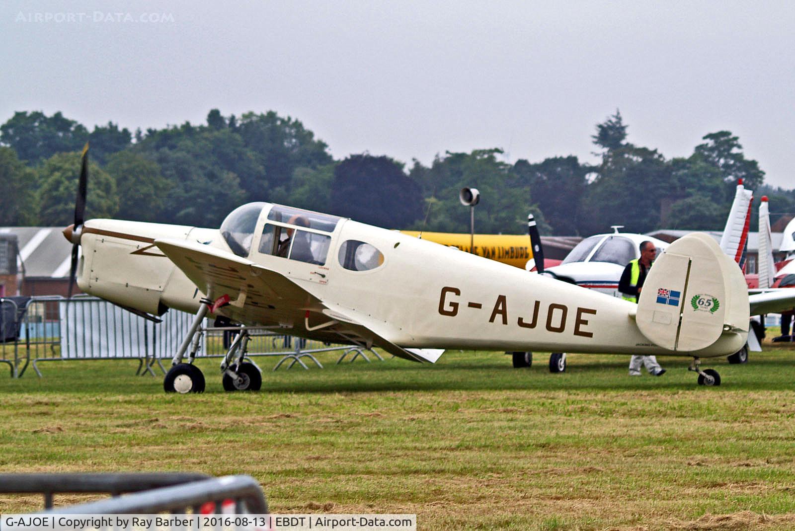 G-AJOE, 1947 Miles M.38 Messenger 2A C/N 6367, G-AJOE   Miles M.38 Messenger 2A [6367] Schaffen-Diest~OO 13/08/2016