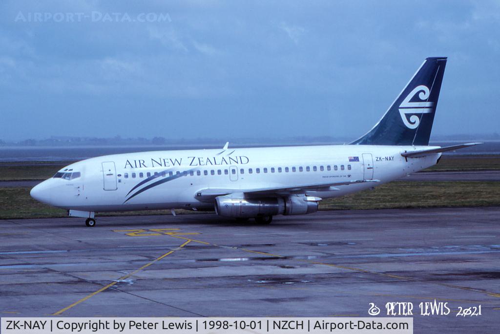ZK-NAY, 1986 Boeing 737-219 C/N 23475, Air New Zealand Ltd., Auckland