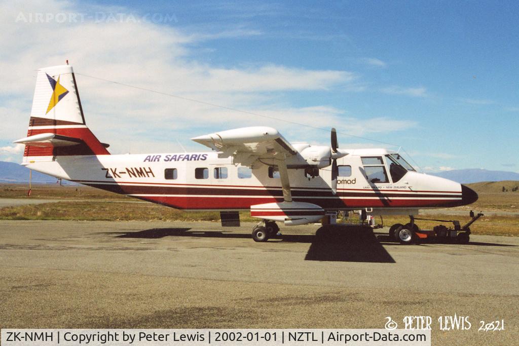 ZK-NMH, 1979 GAF N24A Nomad C/N N24A-74FA, Air Safaris & Services (NZ) Ltd., Lake Tekapo