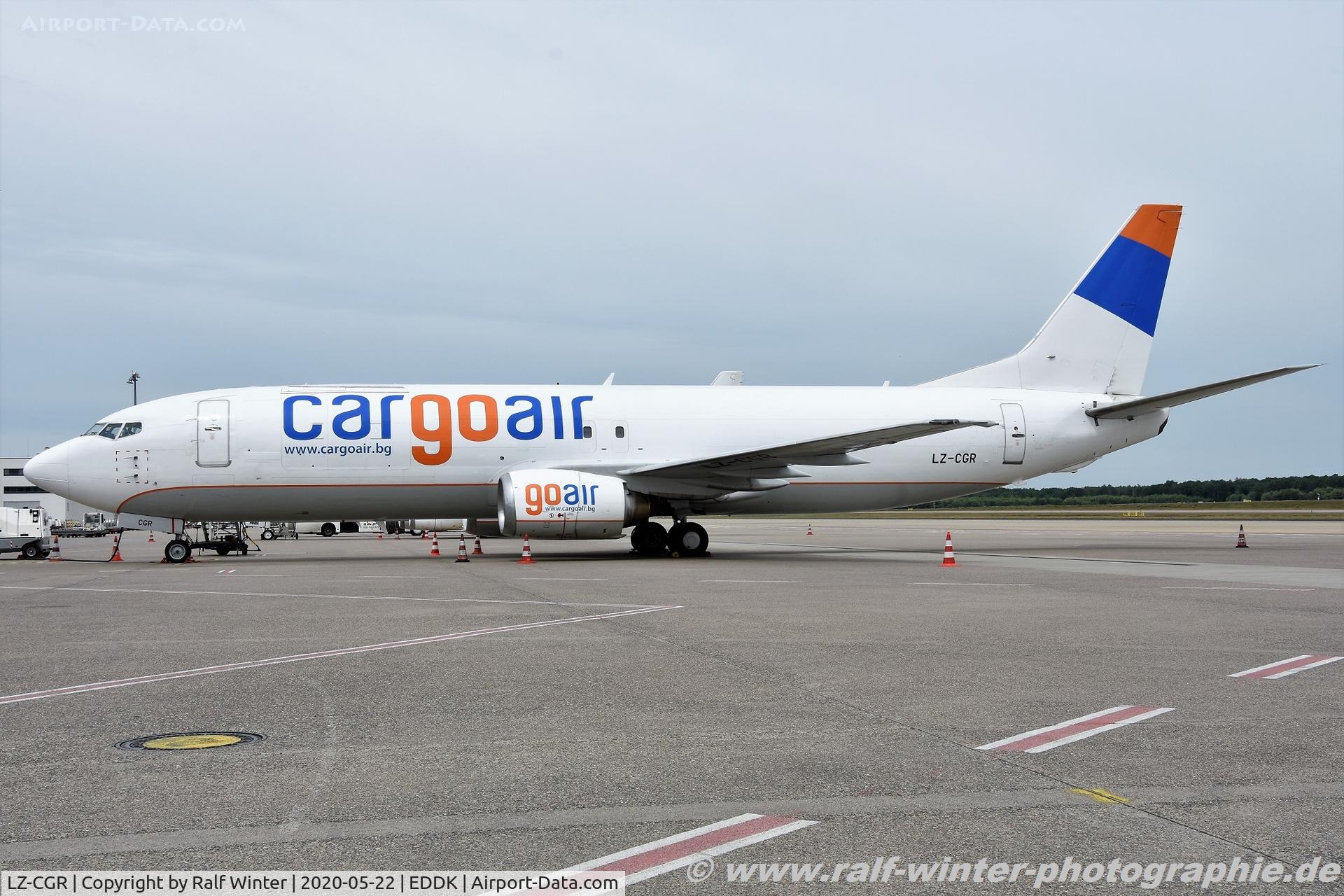 LZ-CGR, 1989 Boeing 737-448SF C/N 24474, Boeing 737-448SF - CGF Cargo Air - 24474 - LZ-CGR - 22.05.2020 - CGN