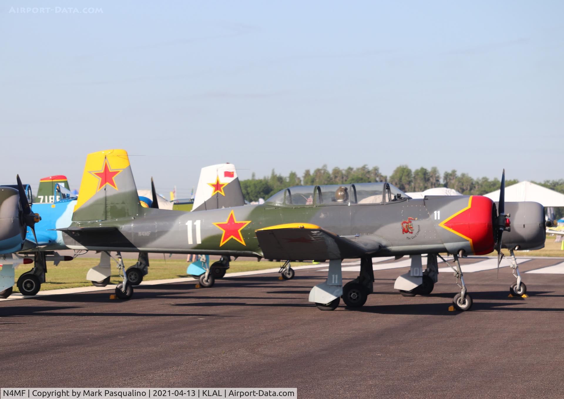 N4MF, Nanchang CJ-6 C/N 2951203, Nanchang CJ-6