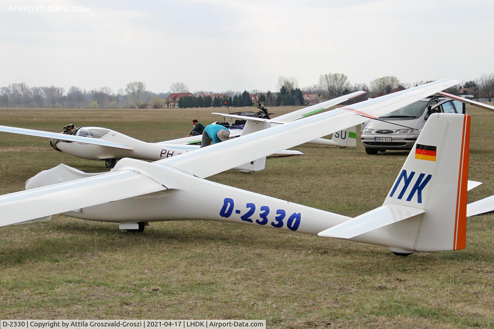 D-2330, 1971 Schleicher ASW-15 C/N 15172, LHDK . Dunakeszi Airport, Hungary