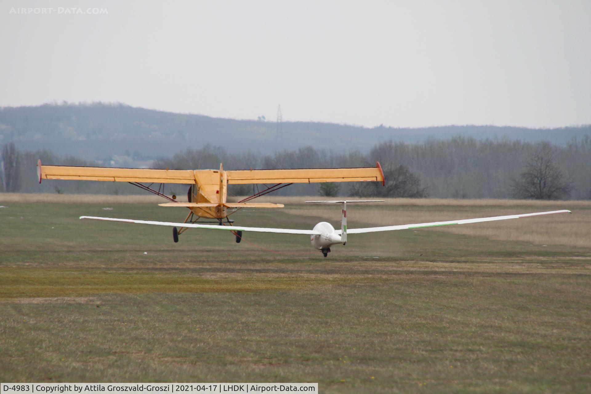 D-4983, 1977 Schempp-Hirth Mini-Nimbus HS 7 C/N 20, LHDK . Dunakeszi Airport, Hungary
