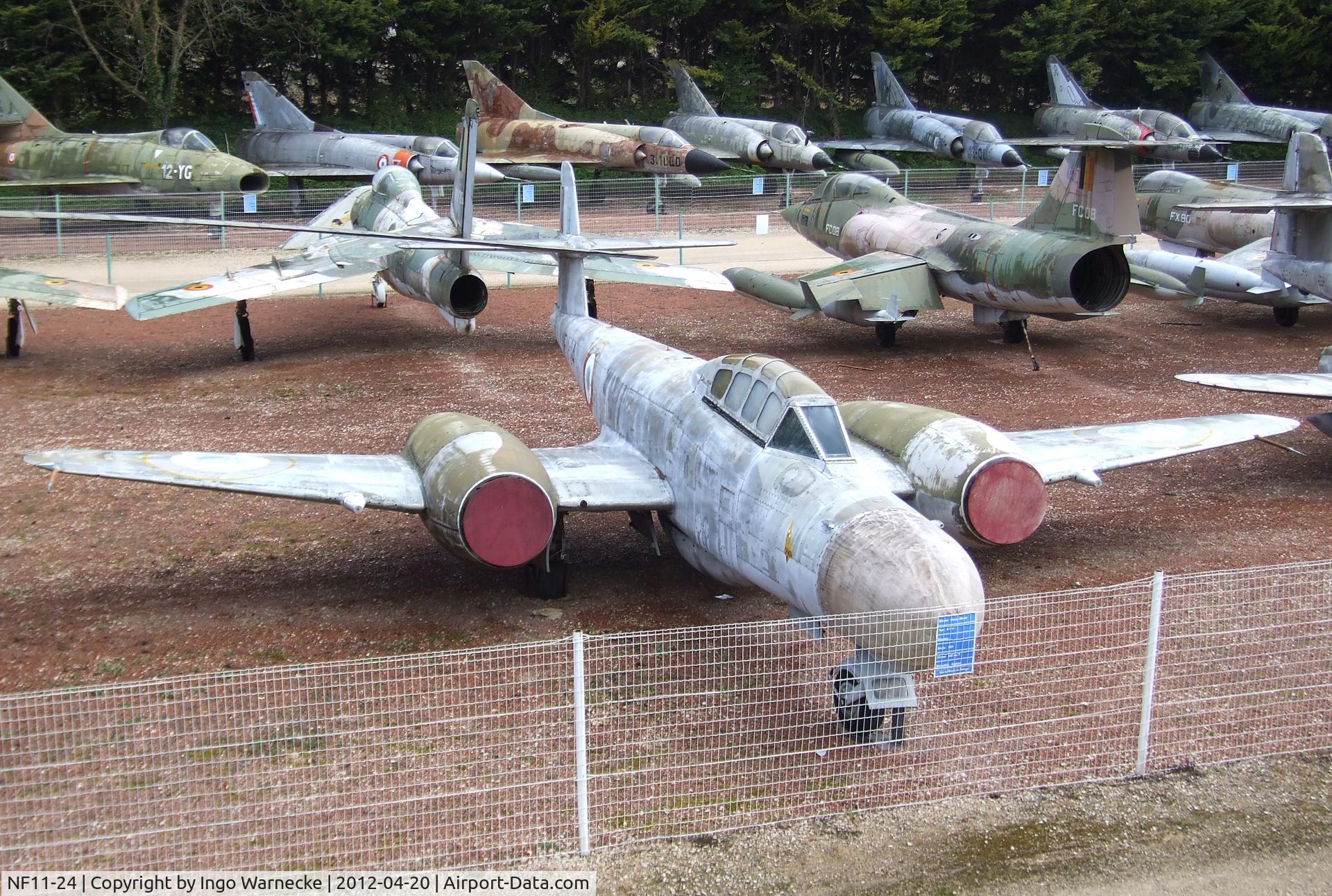 NF11-24, Gloster Meteor NF.11 C/N Not found NF11-24, Gloster Meteor NF11 at the Musee de l'Aviation du Chateau, Savigny-les-Beaune
