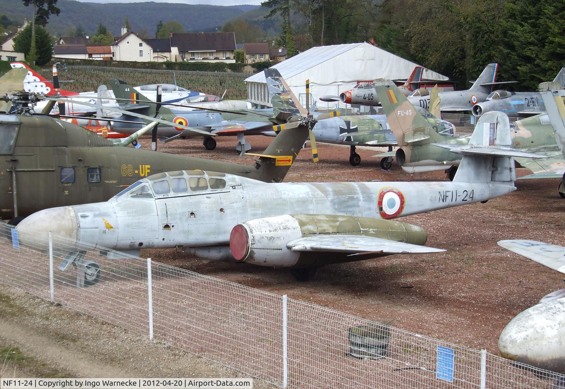 NF11-24, Gloster Meteor NF.11 C/N Not found NF11-24, Gloster Meteor NF11 at the Musee de l'Aviation du Chateau, Savigny-les-Beaune
