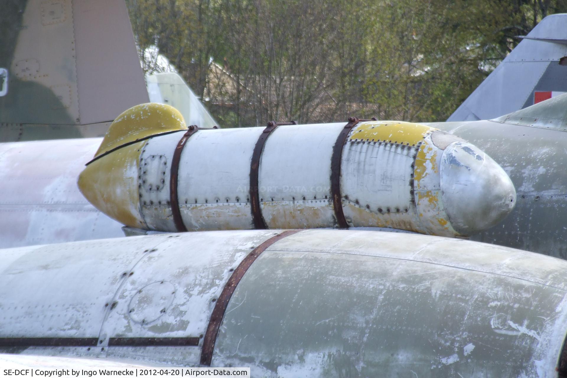 SE-DCF, 1953 Gloster Meteor TT.20 C/N AW5562, Gloster Meteor TT20 at the Musee de l'Aviation du Chateau, Savigny-les-Beaune