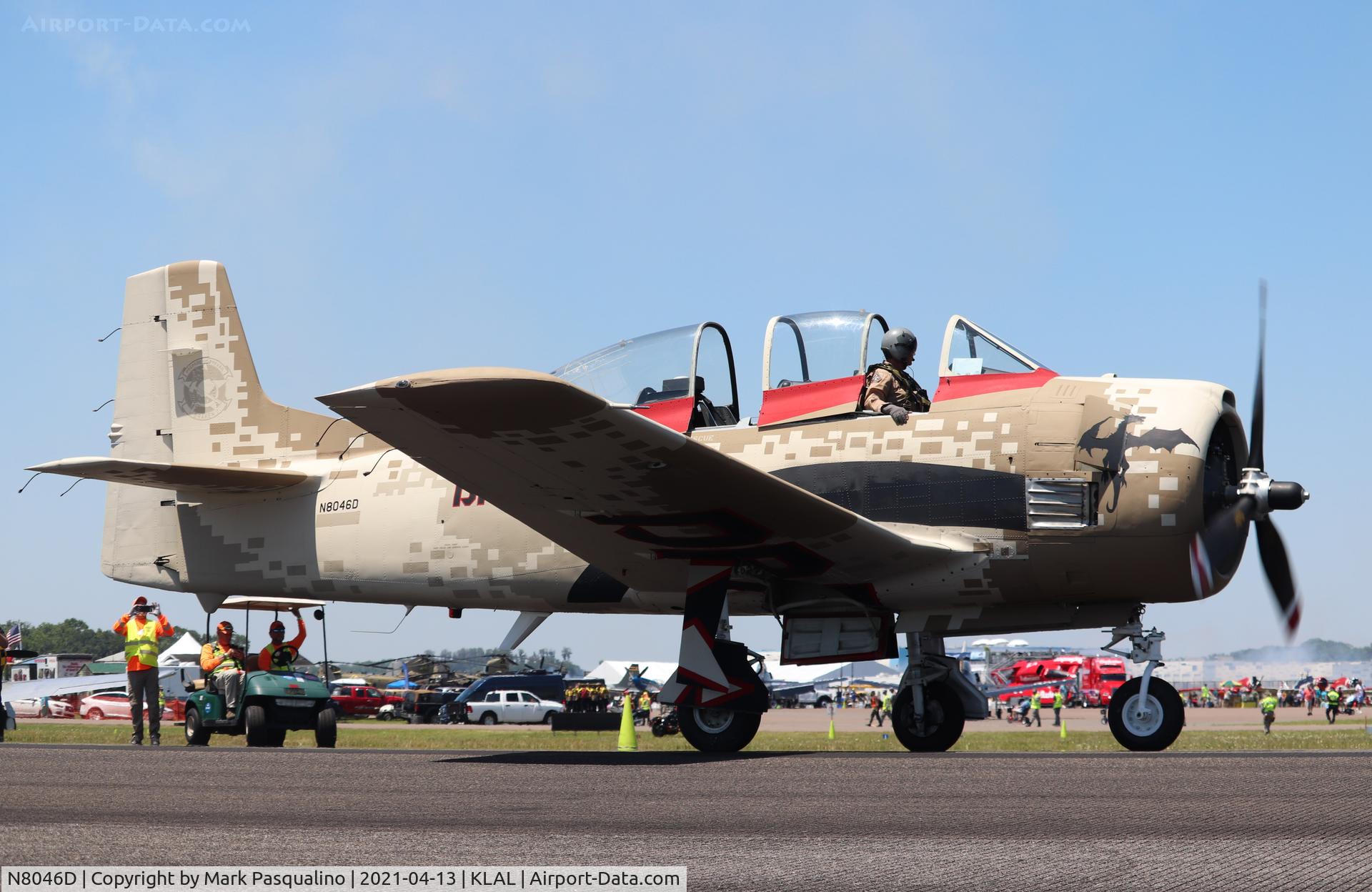 N8046D, 1954 North American T-28B Trojan C/N 219-19 (140020), North American T-28B
