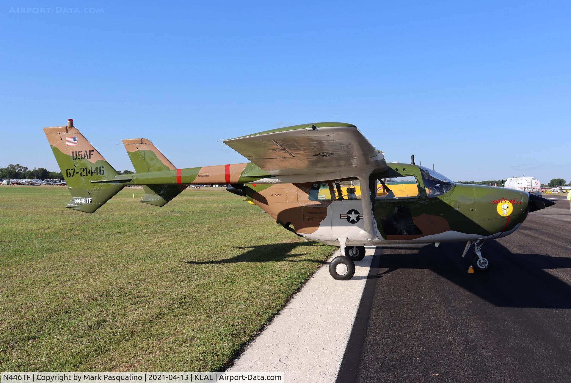 N446TF, Cessna 337A Super Skymaster C/N 337-0454, Cessna O-2B