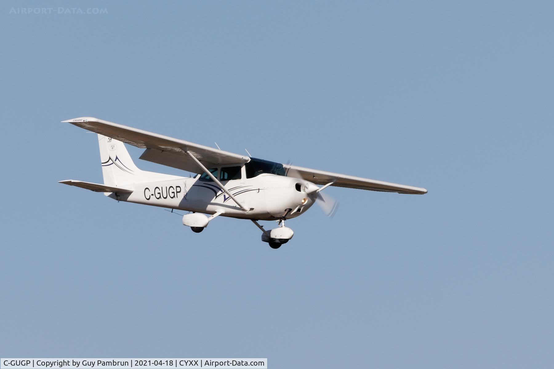 C-GUGP, 1981 Cessna 172P C/N 17274717, Landing on 19