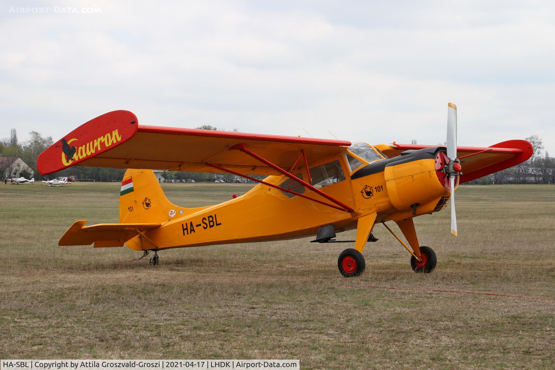 HA-SBL, 1969 PZL-Okecie PZL-101A Gawron C/N 119294, LHDK . Dunakeszi Airport, Hungary