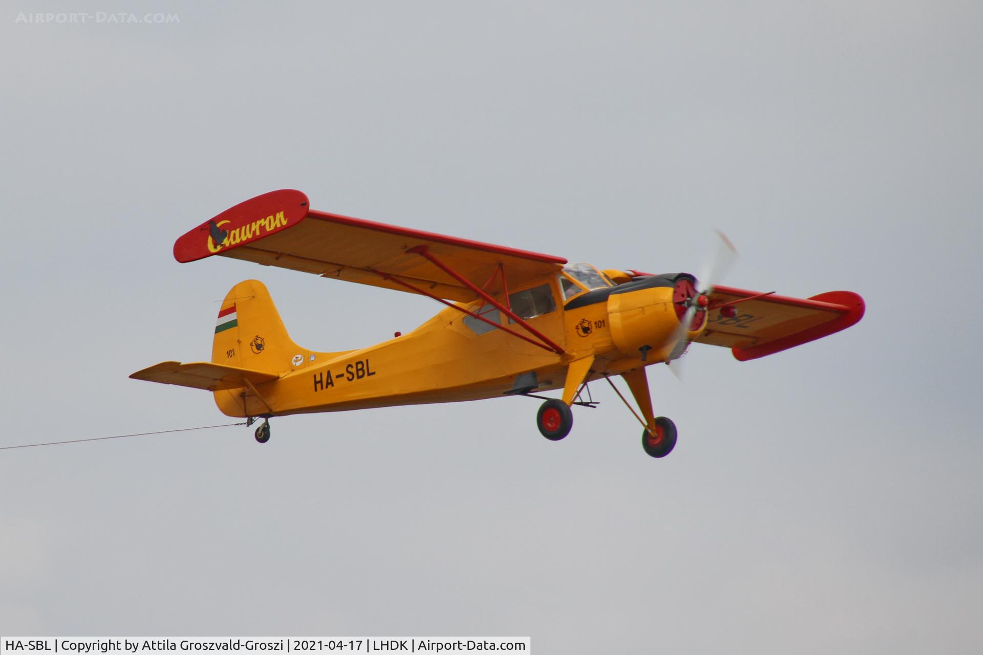 HA-SBL, 1969 PZL-Okecie PZL-101A Gawron C/N 119294, LHDK . Dunakeszi Airport, Hungary