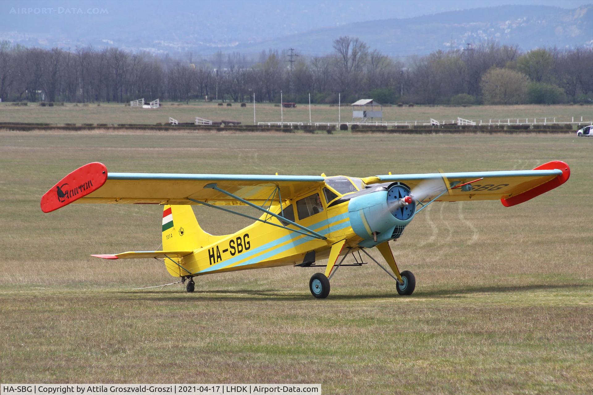 HA-SBG, 1967 PZL-Okecie PZL-101A Gawron C/N 107233, LHDK . Dunakeszi Airport, Hungary