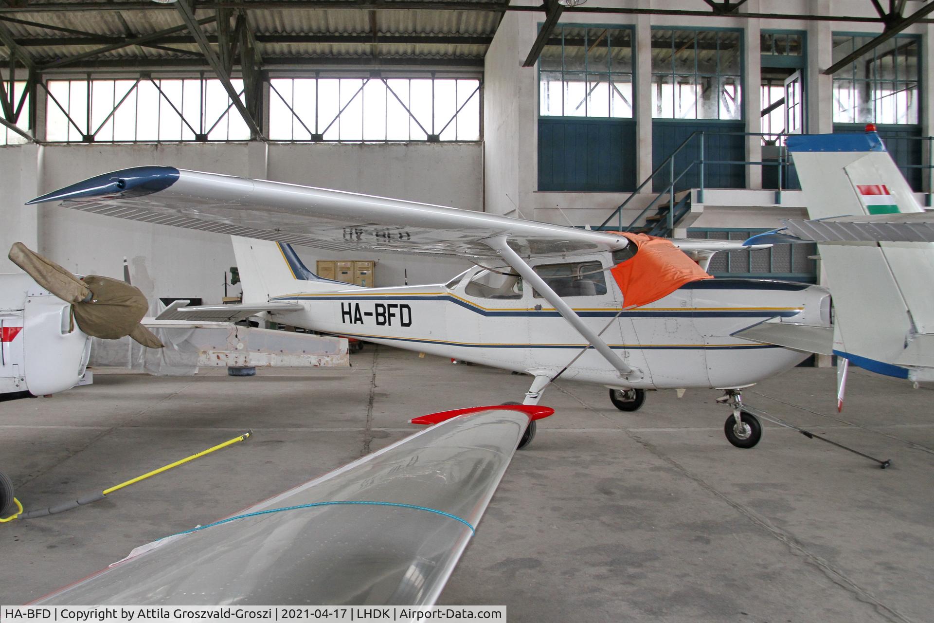 HA-BFD, 1971 Cessna FR172H Rocket Reims Rocket C/N FR17200251, LHDK . Dunakeszi Airport, Hungary
