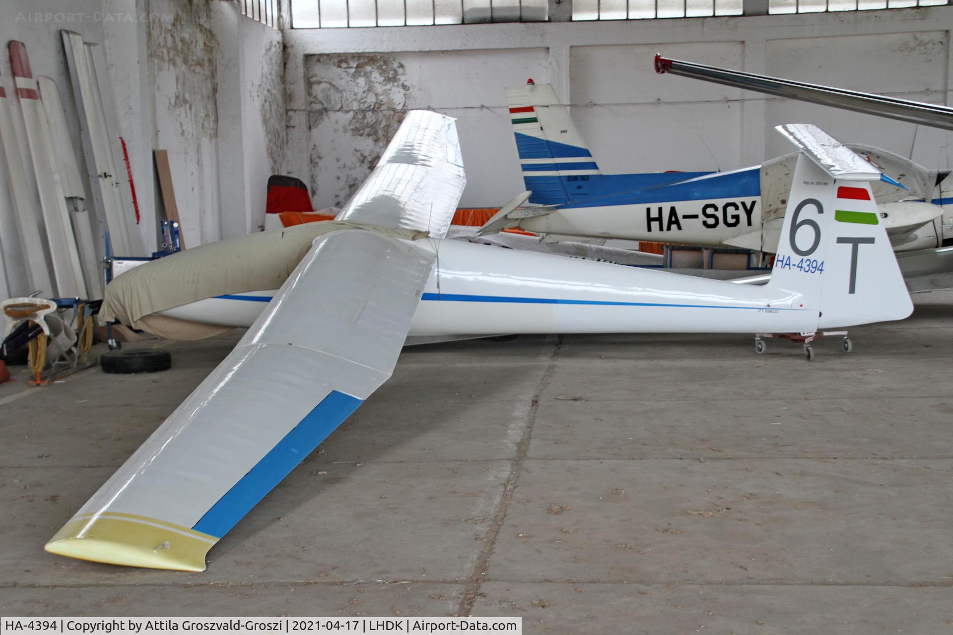 HA-4394, PZL-Bielsko SZD-30 Pirat C C/N P-801, LHDK . Dunakeszi Airport, Hungary