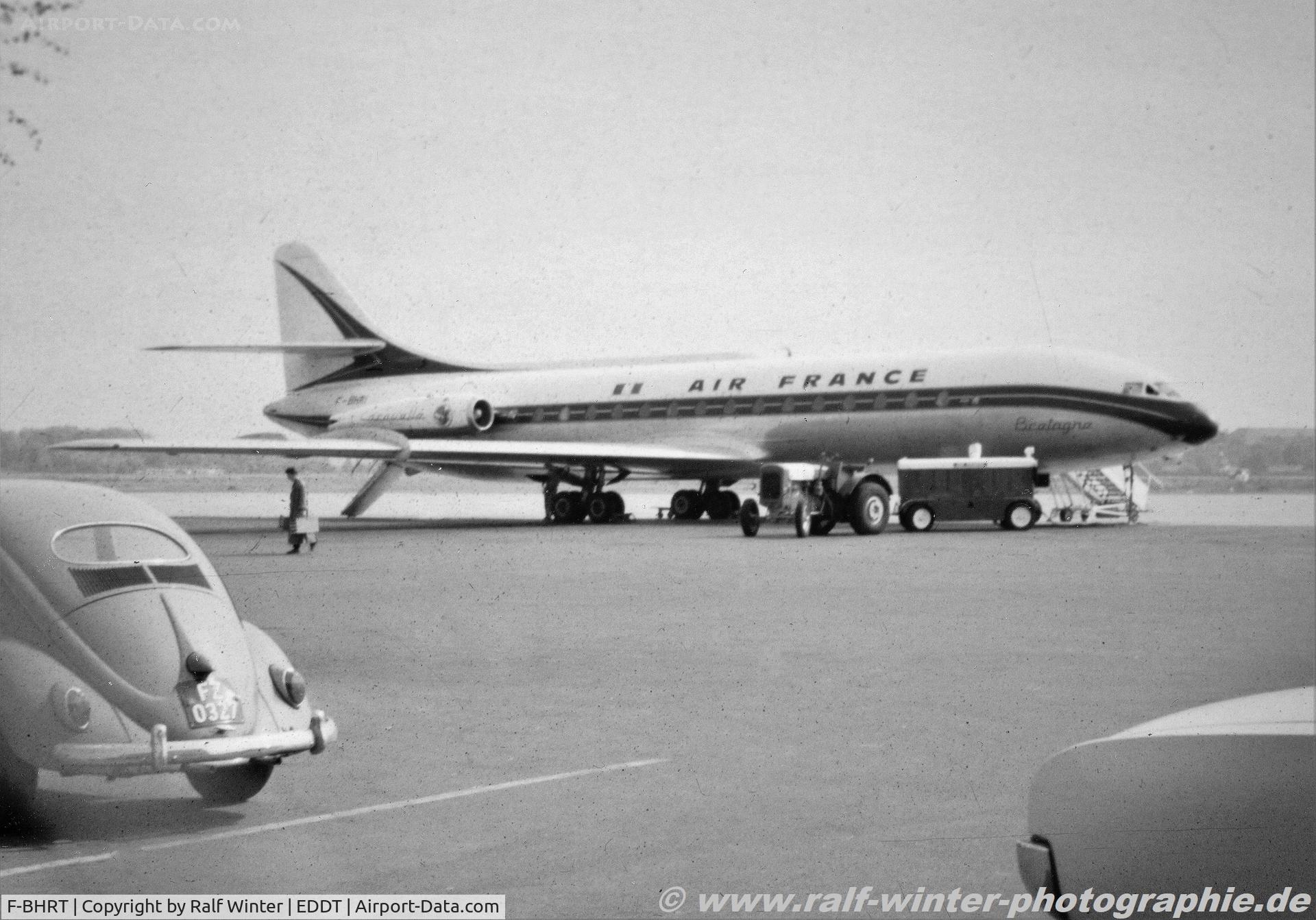 F-BHRT, 1960 Sud Aviation SE-210 Caravelle III C/N 55, Sud Aviation SE-210 III - Air France 'Picardie' - 55 - F-BHRT - 1964 - TXL