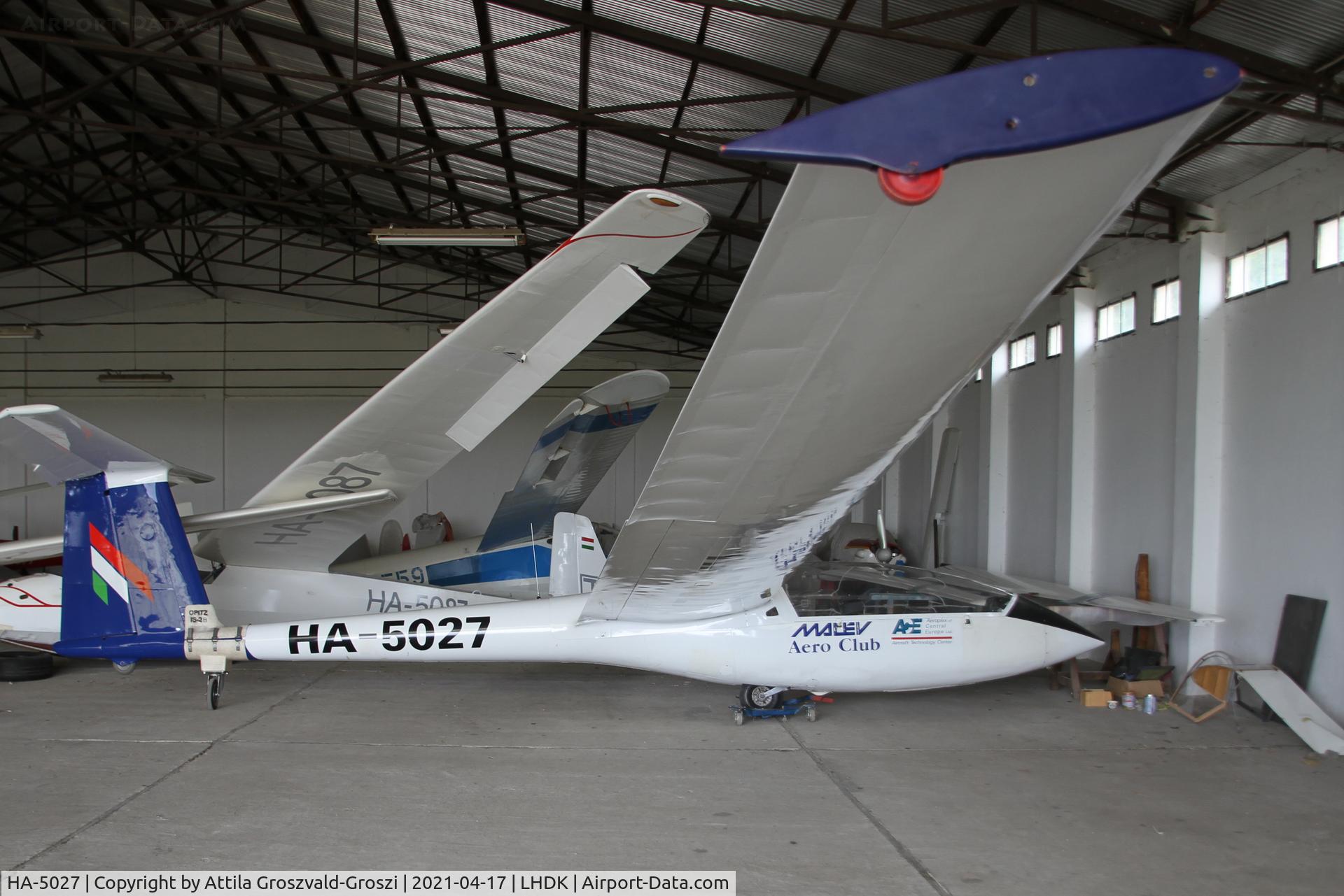 HA-5027, 1989 ICA IS-28B2 C/N 338, LHDK . Dunakeszi Airport, Hungary