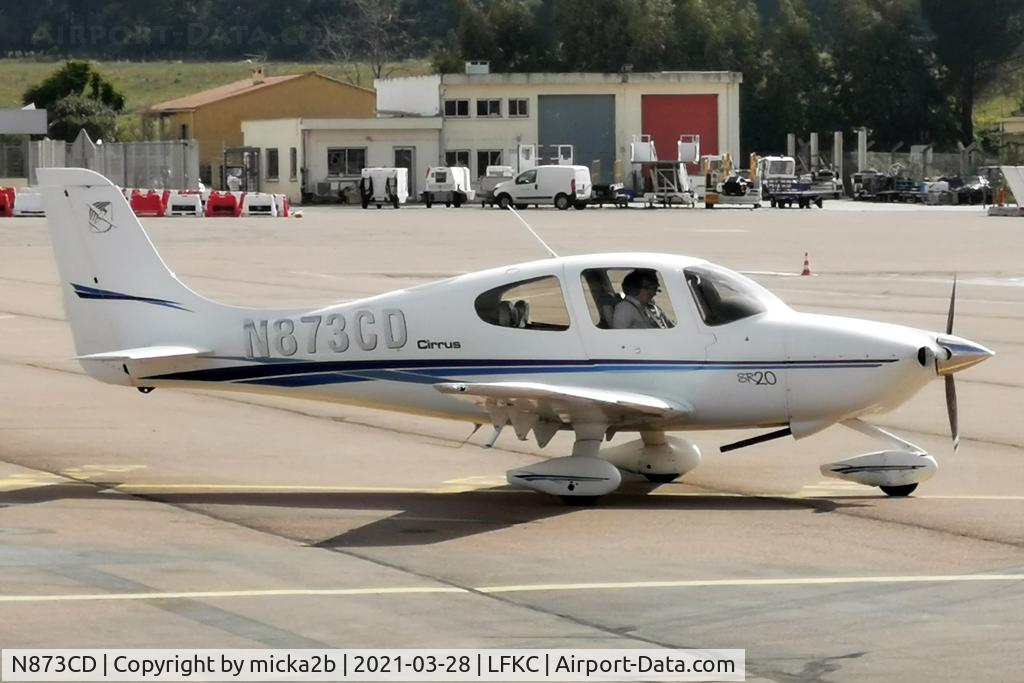 N873CD, 2002 Cirrus SR20 C/N 1229, Parked