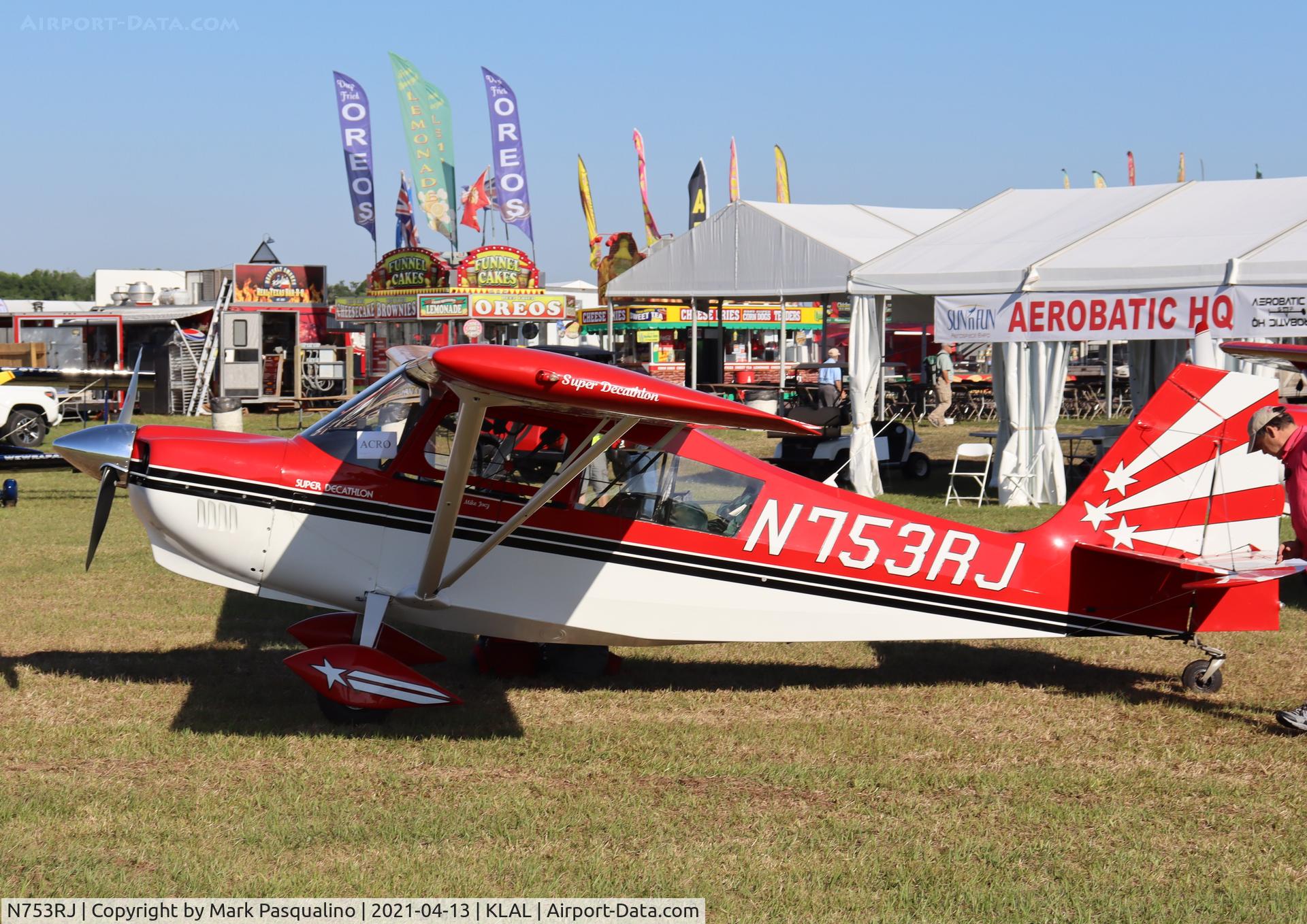 N753RJ, 1992 American Champion 8KCAB Decathlon C/N 693-92, American Champion 8KCAB