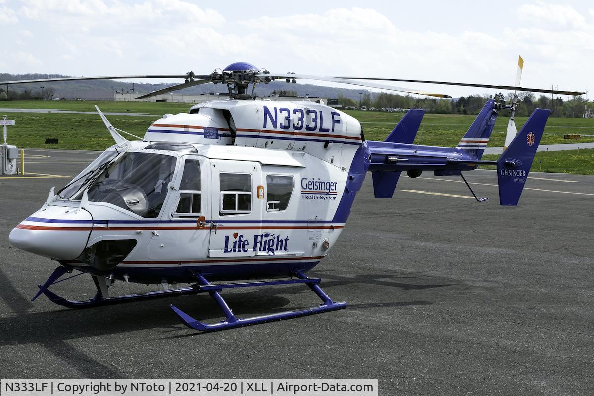 N333LF, 1990 Eurocopter-Kawasaki BK-117B-1 C/N 7226, Helicopter