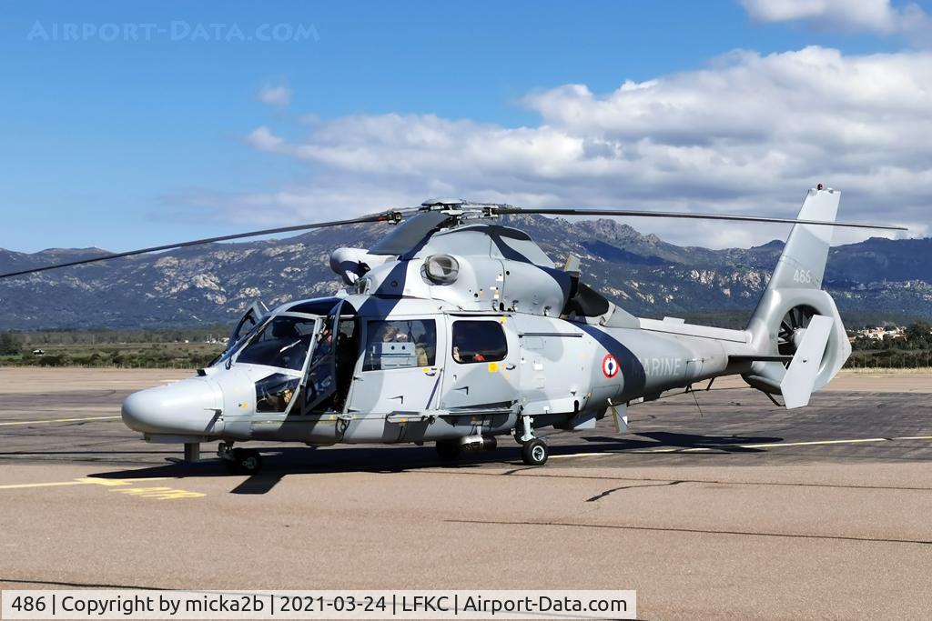 486, Eurocopter AS-565SA Panther C/N 6486, Parked