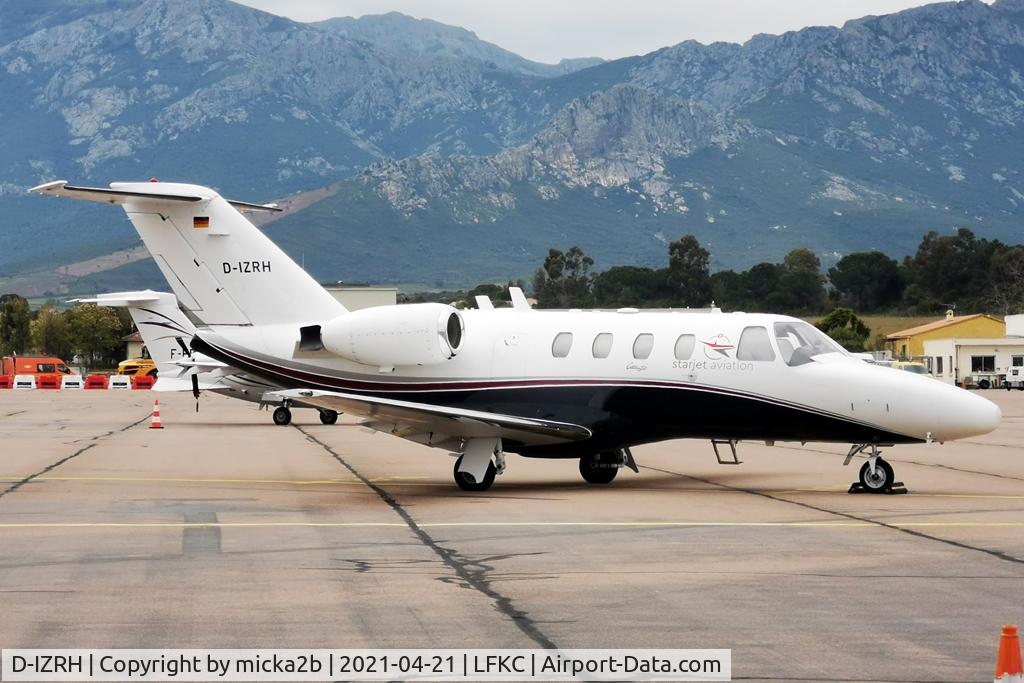 D-IZRH, 1995 Cessna 525 CitationJet CJ1 C/N 525-0089, Parked