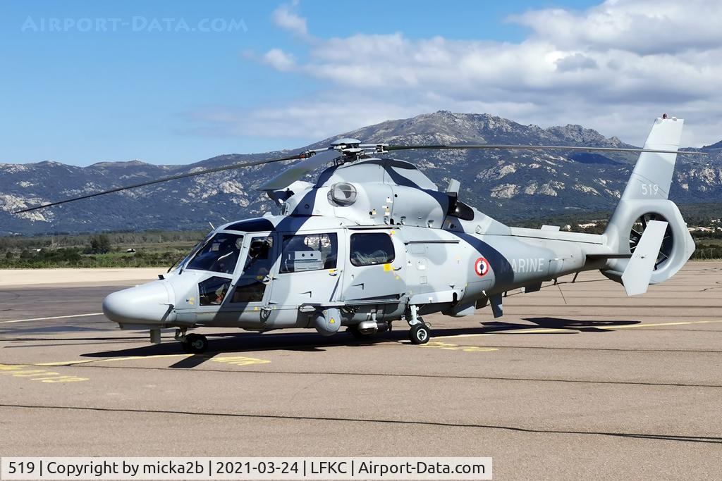 519, Eurocopter AS-565SA Panther C/N 6519, Parked