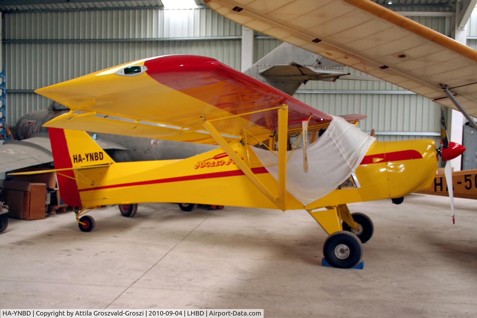 HA-YNBD, 2001 Apollo Fox C/N 130301, LHBD - Börgönd Airport, Hungary