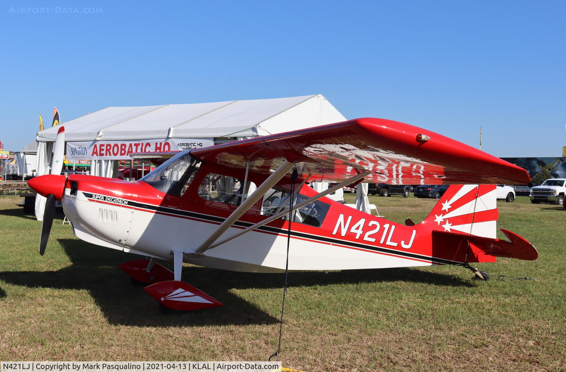 N421LJ, 2010 American Champion 8KCAB Super Decathlon C/N 1095-2010, American Champion 8KCAB