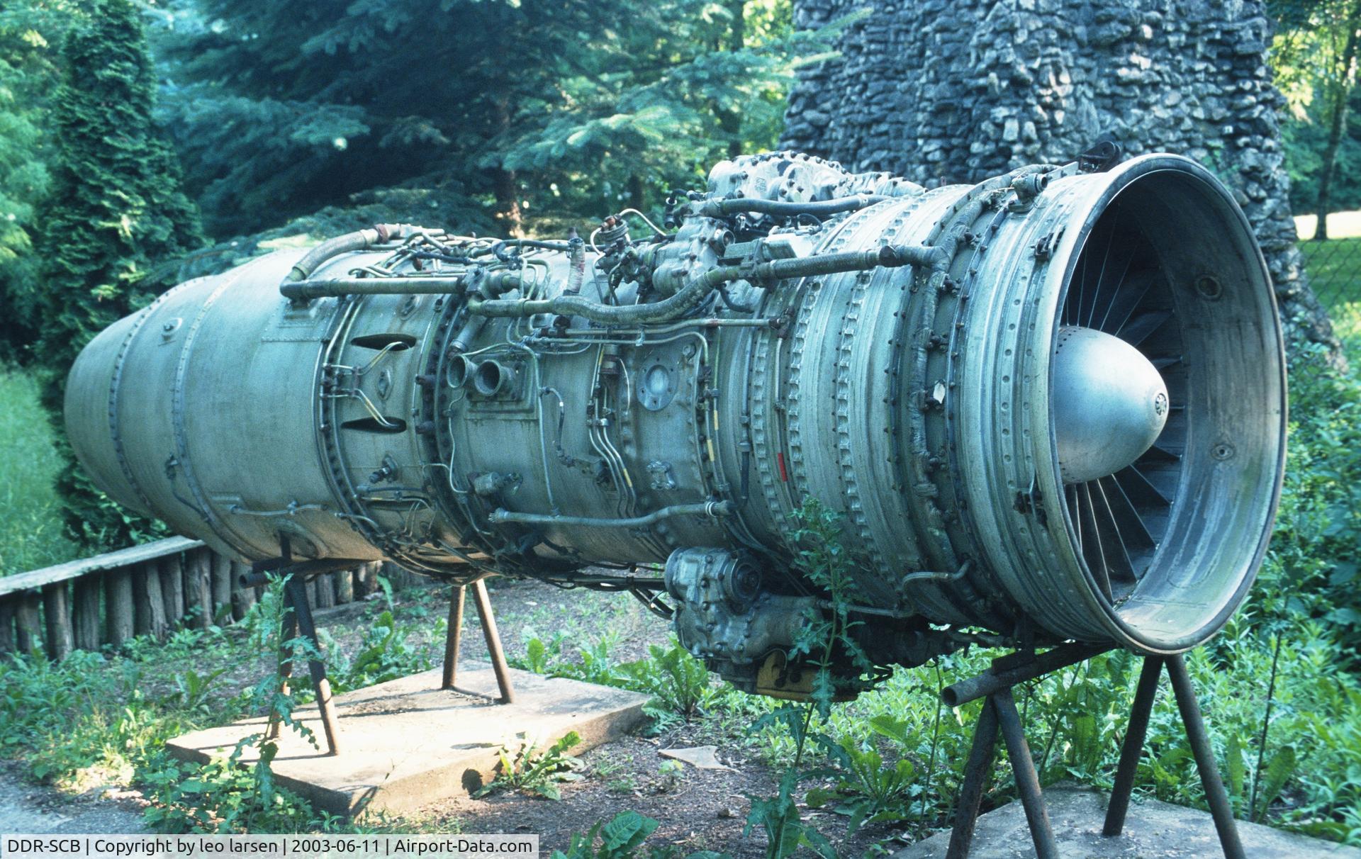DDR-SCB, 1968 Tupolev Tu-134 C/N 8350503, Oschersleben Park 11.6.2003.Soloviev D-30  engine for the  TU-134.