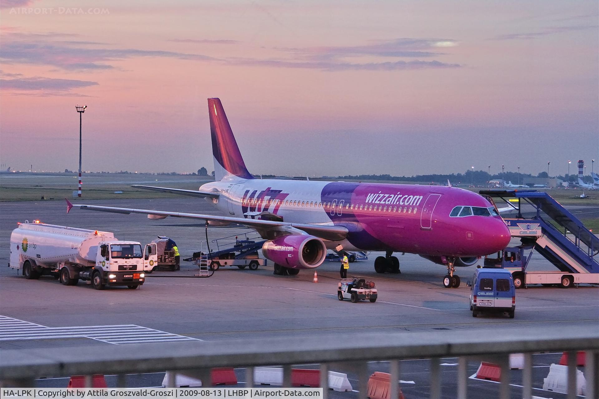 HA-LPK, 2007 Airbus A320-232 C/N 3143, LHBP - Ferihegy Terminal I. Hungary