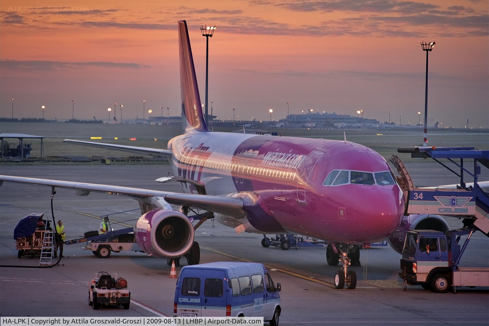 HA-LPK, 2007 Airbus A320-232 C/N 3143, LHBP - Ferihegy Terminal I. Hungary