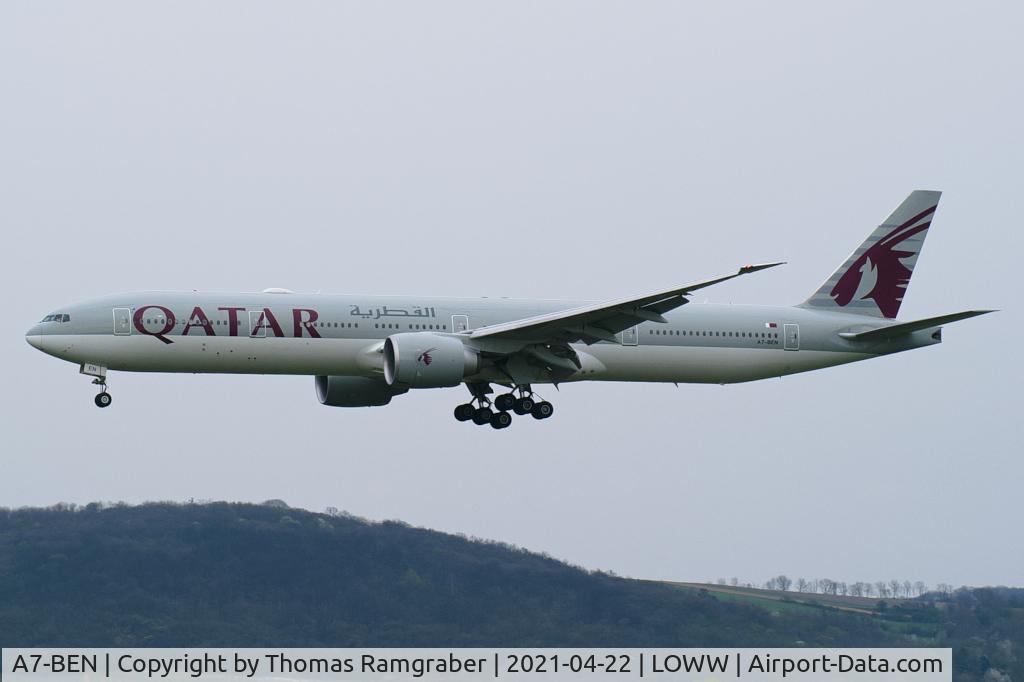 A7-BEN, 2017 Boeing 777-300/ER C/N 64064, Qatar Airways Boeing 777-300ER