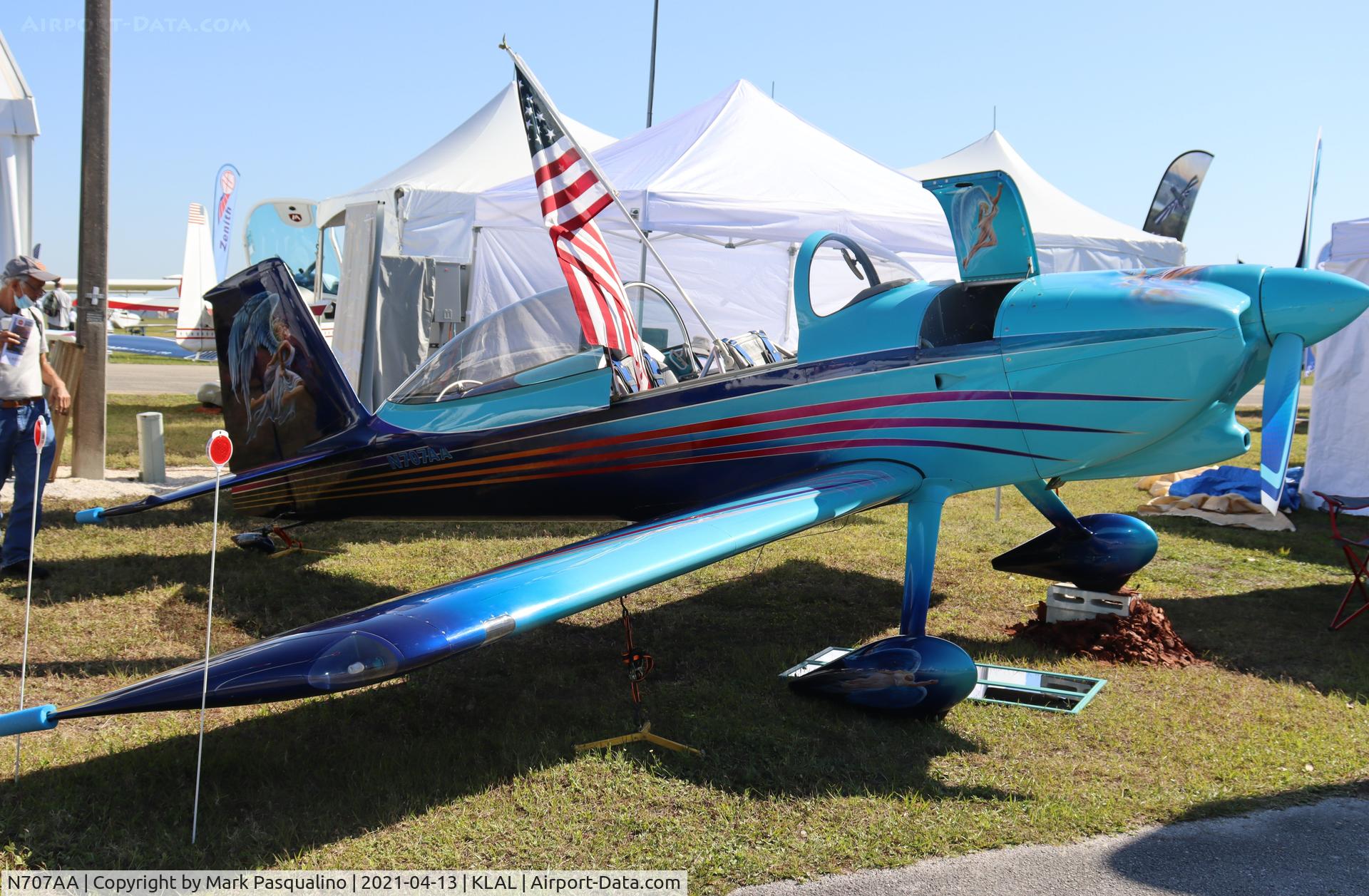 N707AA, 2012 Vans RV-8 C/N 80481, Vans RV-8