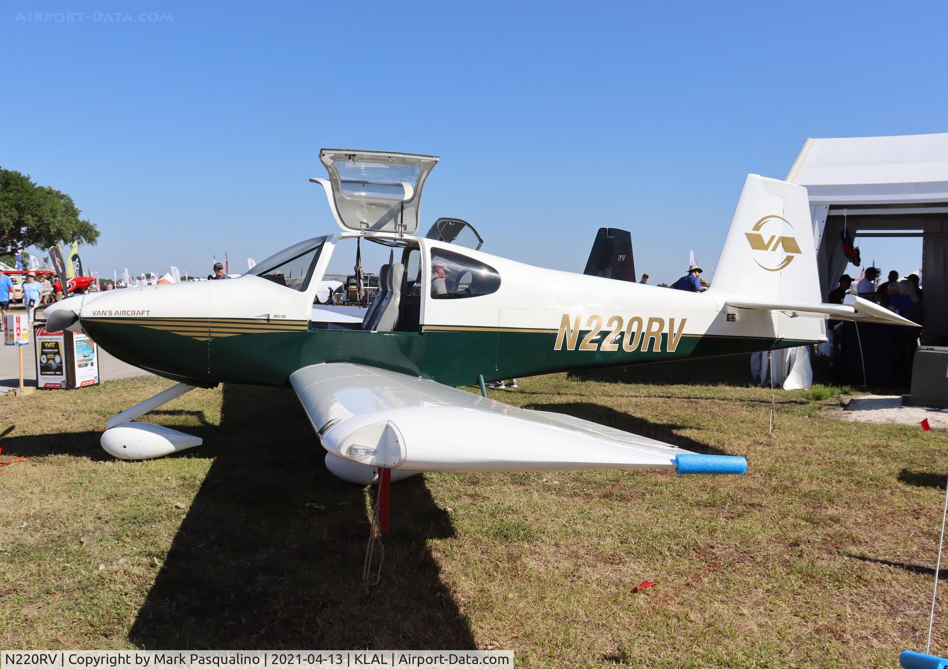 N220RV, 2004 Vans RV-10 C/N 40210, Vans RV-10