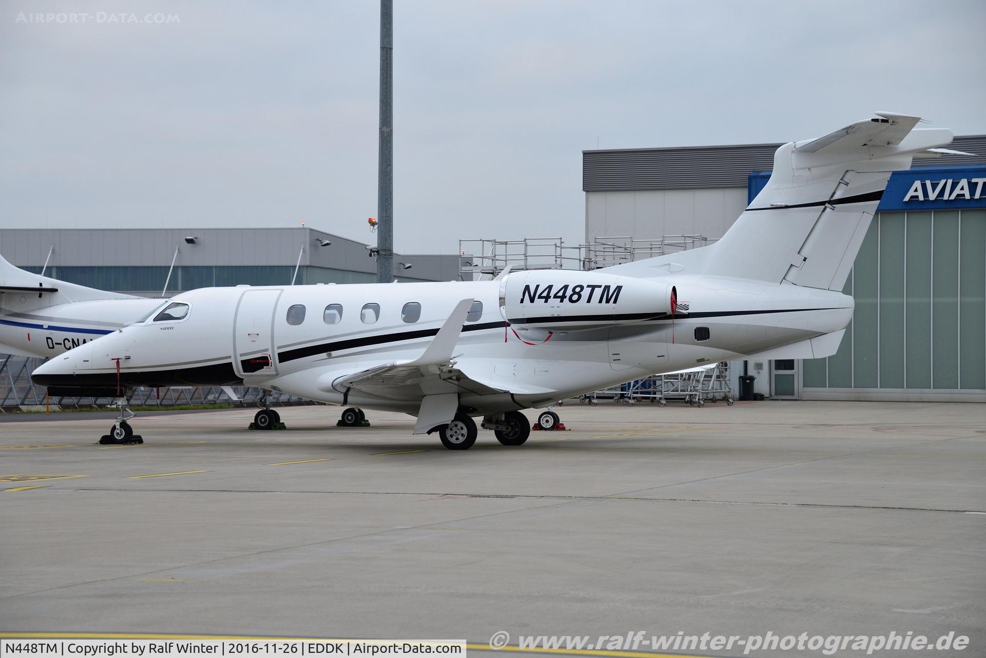 N448TM, 2010 Embraer EMB-505 Phenom 300 C/N 50500042, Embraer EMB-505 Phenom 300 - EMC Bedford - 50500042 - N448TM - 26.11.2016 - CGN