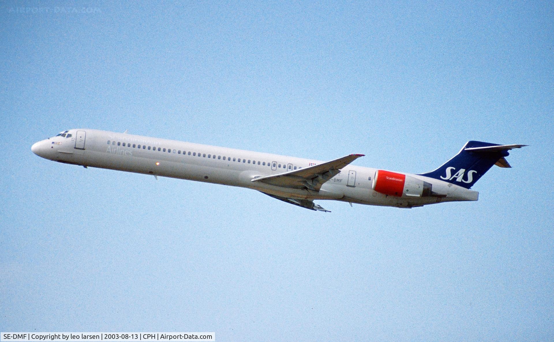 SE-DMF, 1996 McDonnell Douglas MD-90-30 C/N 53457, Copenhagen 13.8.2003