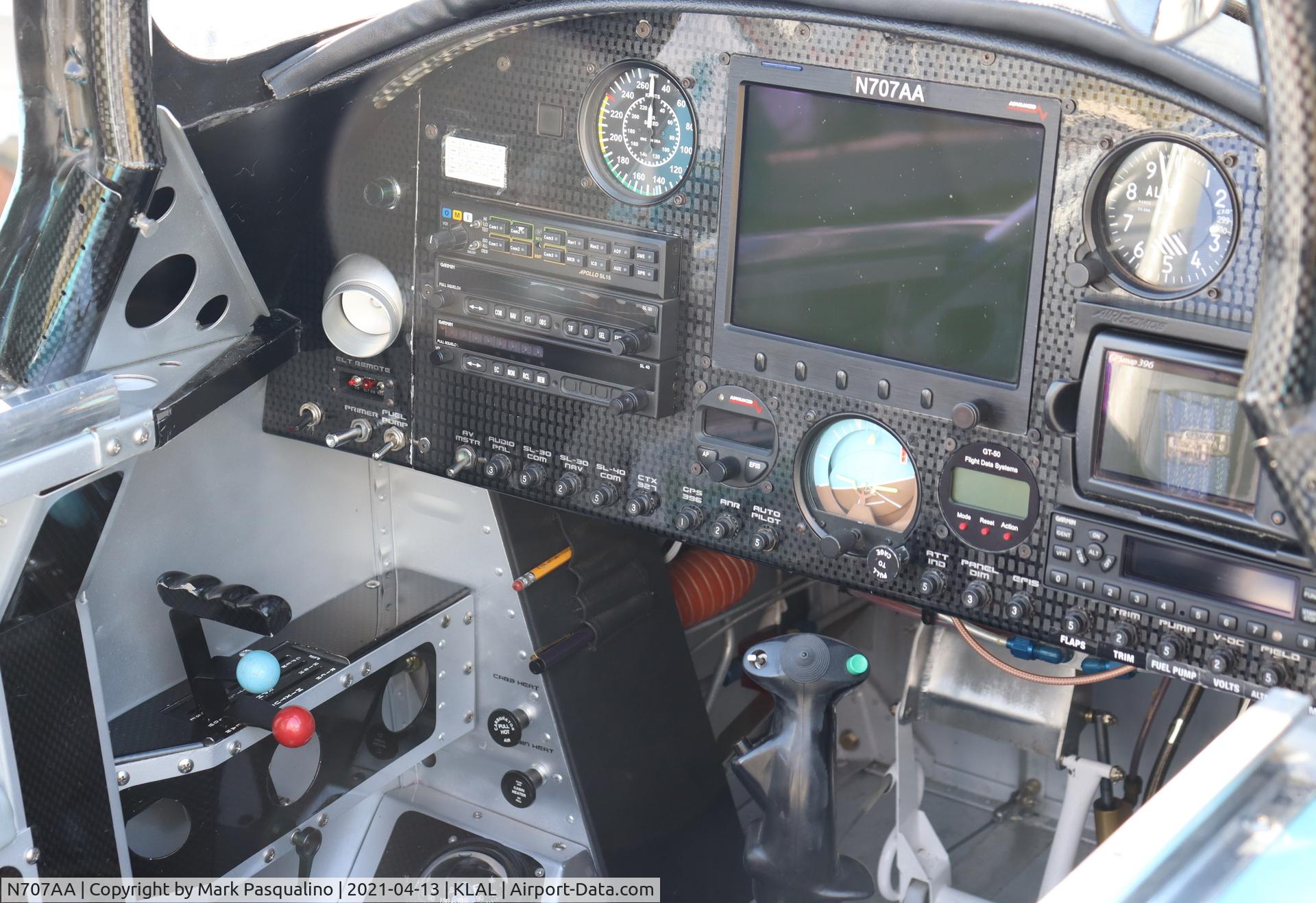 N707AA, 2012 Vans RV-8 C/N 80481, Vans RV-8