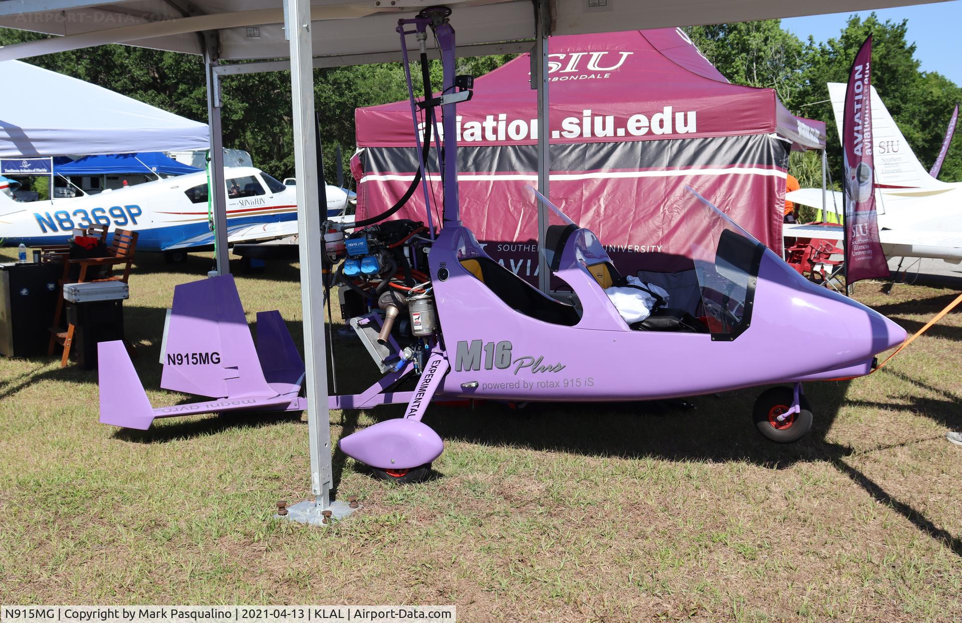 N915MG, 2020 Magni Gyro M16 Tandem Trainer C/N 16-20-2566, Magni M16