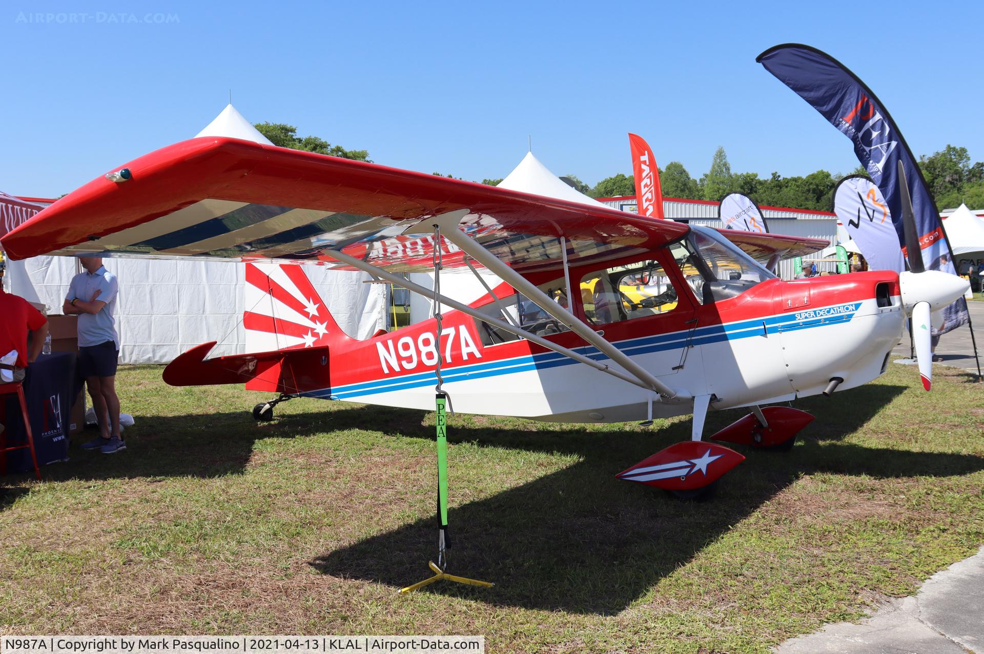 N987A, 2003 American Champion 8KCAB Decathlon C/N 921-2003, American Champion 8KCAB