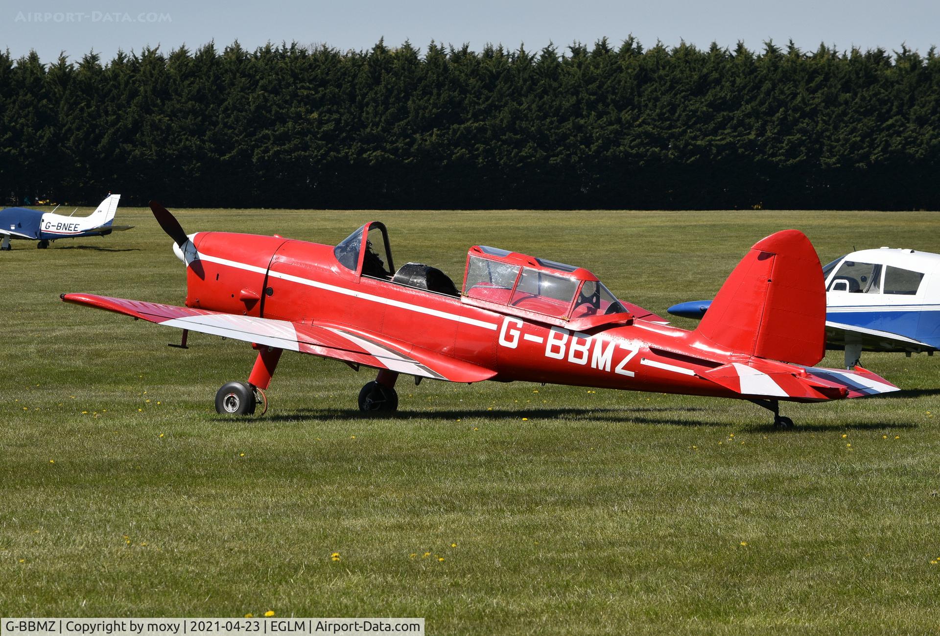 G-BBMZ, 1950 De Havilland DHC-1 Chipmunk T.10 C/N C1/0563, De Havilland DHC-1 Chipmunk T.10 at White Waltham.