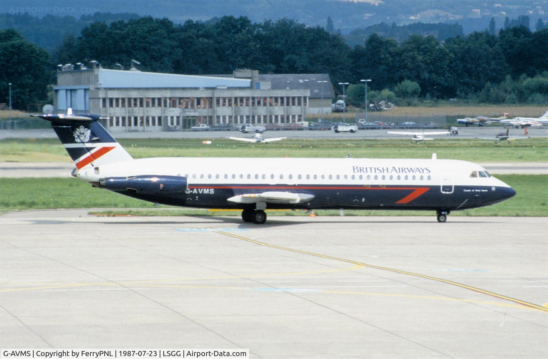 G-AVMS, 1968 BAC 111-510ED One-Eleven C/N BAC.146, British Airways BAC 1-11