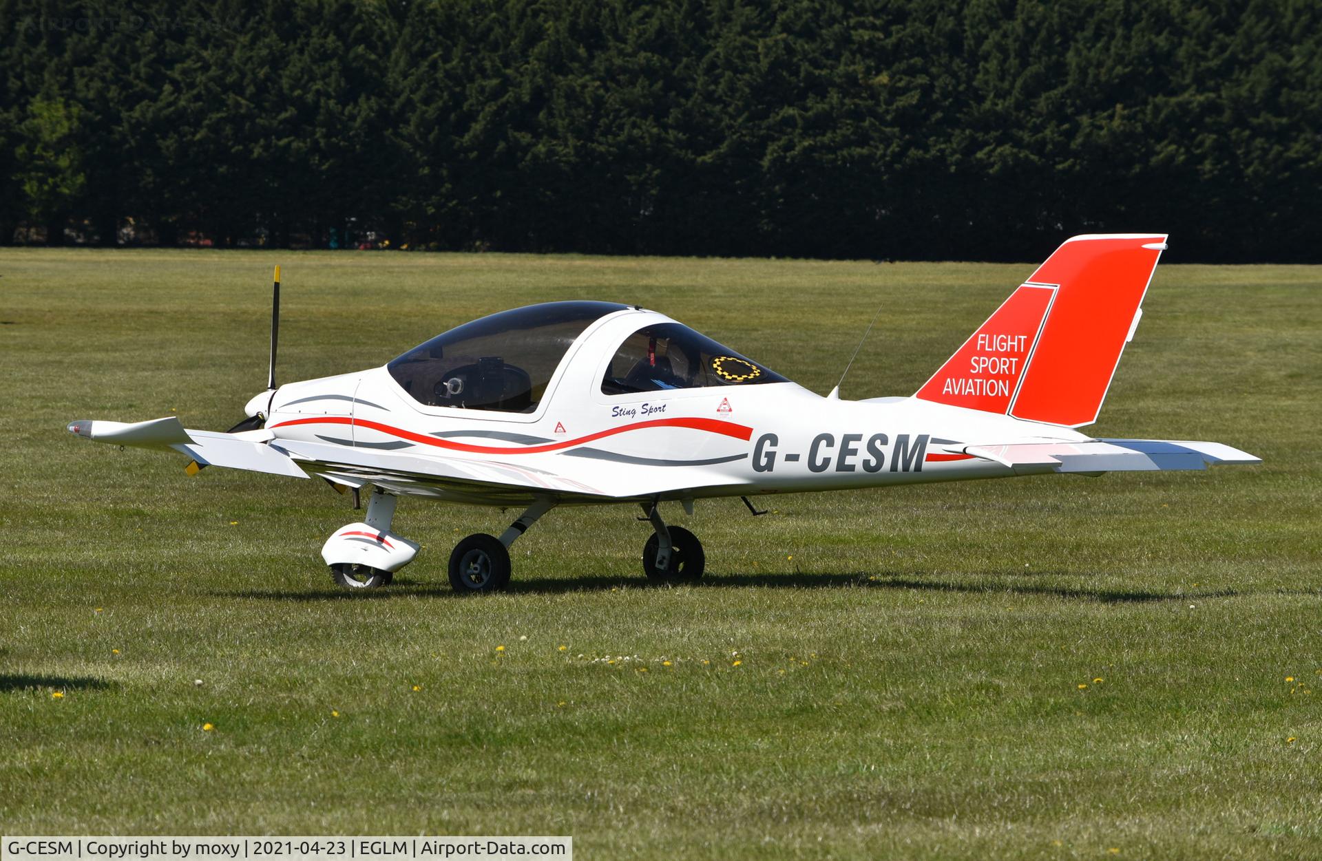 G-CESM, 2011 TL Ultralight TL-2000 Sting Sport C/N LAA 347-14801, TL Ultralight TL-2000 Sting Sport at White Waltham.