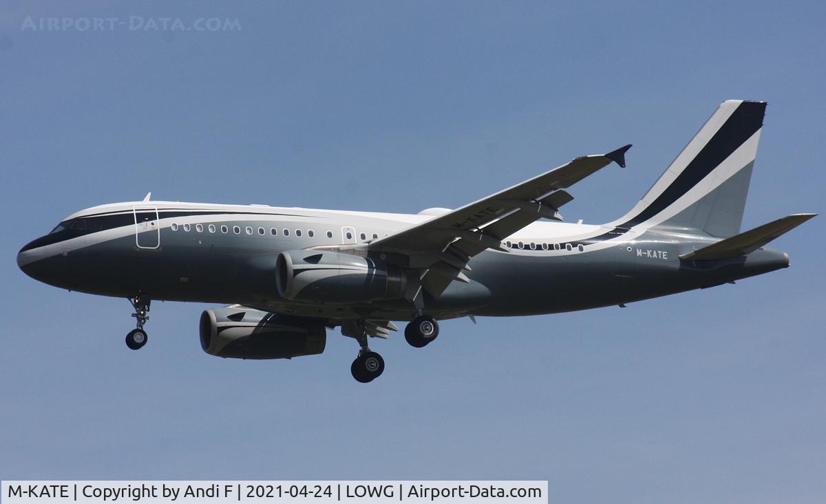 M-KATE, 2010 Airbus ACJ319 (A319-133/CJ) C/N 4151, Sophar  Airbus A319-133X(CJ)