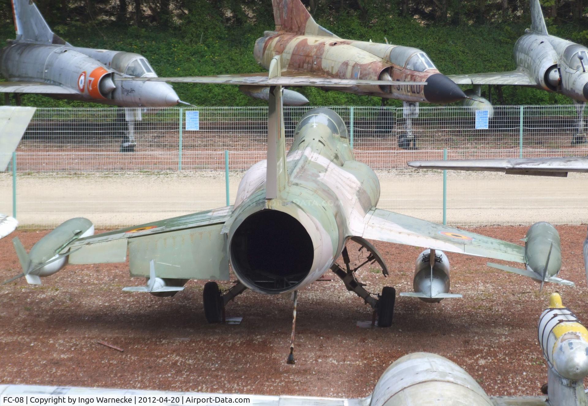 FC-08, Lockheed TF-104G Starfighter C/N 583G-5105, Lockheed TF-104G Starfighter at the Musee de l'Aviation du Chateau, Savigny-les-Beaune