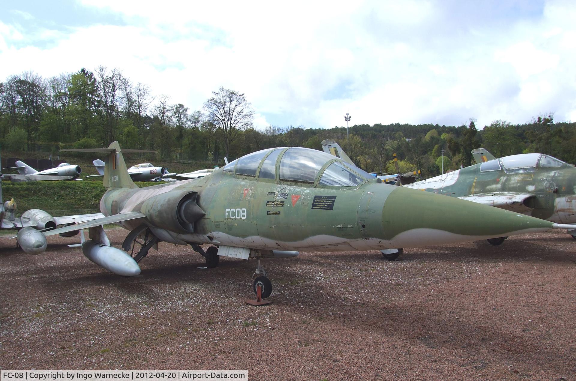 FC-08, Lockheed TF-104G Starfighter C/N 583G-5105, Lockheed TF-104G Starfighter at the Musee de l'Aviation du Chateau, Savigny-les-Beaune