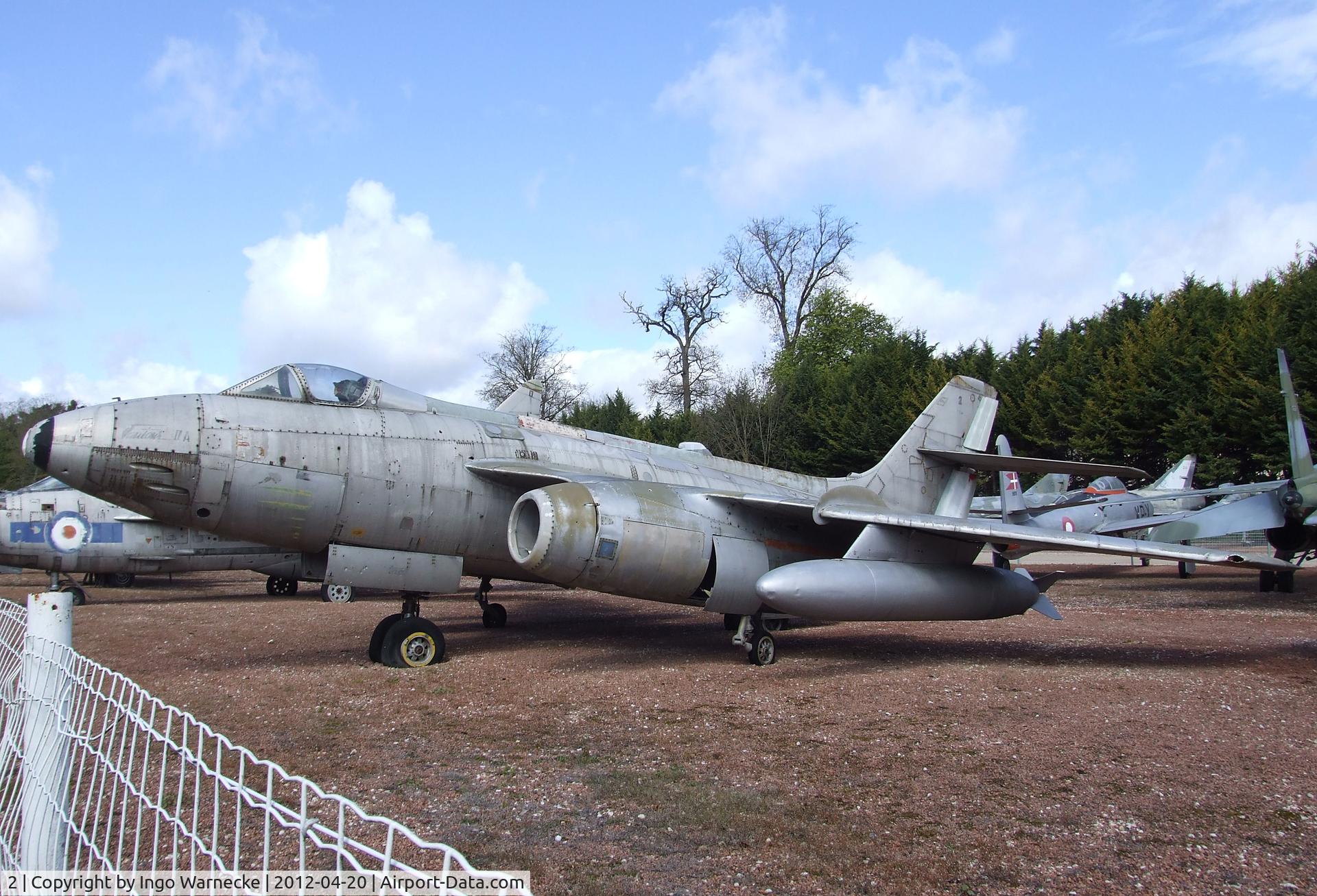 2, Sud Aviation SO-4050A Vautour IIA C/N 2, Sud-Ouest SO.4050A Vautour II A at the Musee de l'Aviation du Chateau, Savigny-les-Beaune